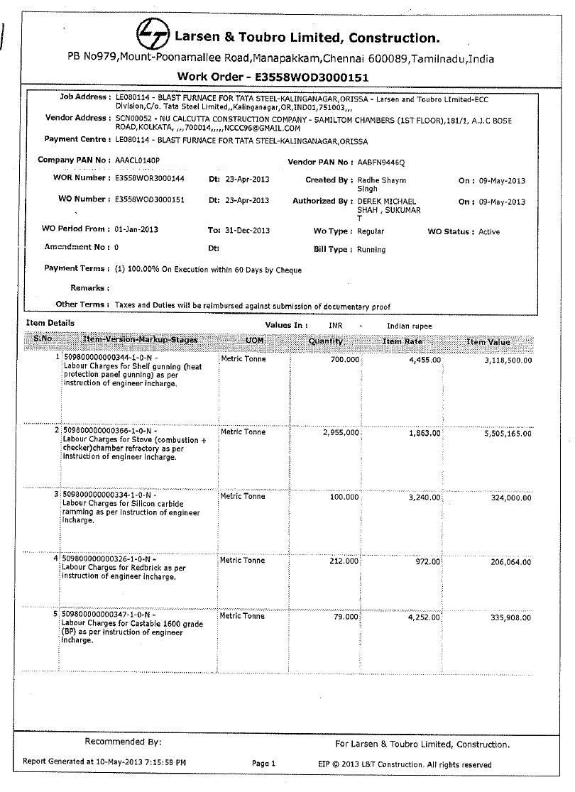 Larsen & Toubro Ltd.